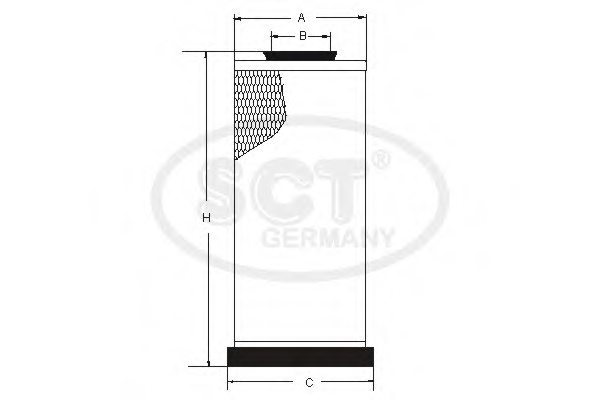 SCT Germany SB 3131 Air Filter